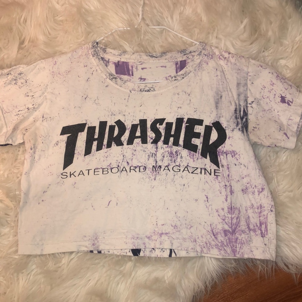 Thrasher crop top